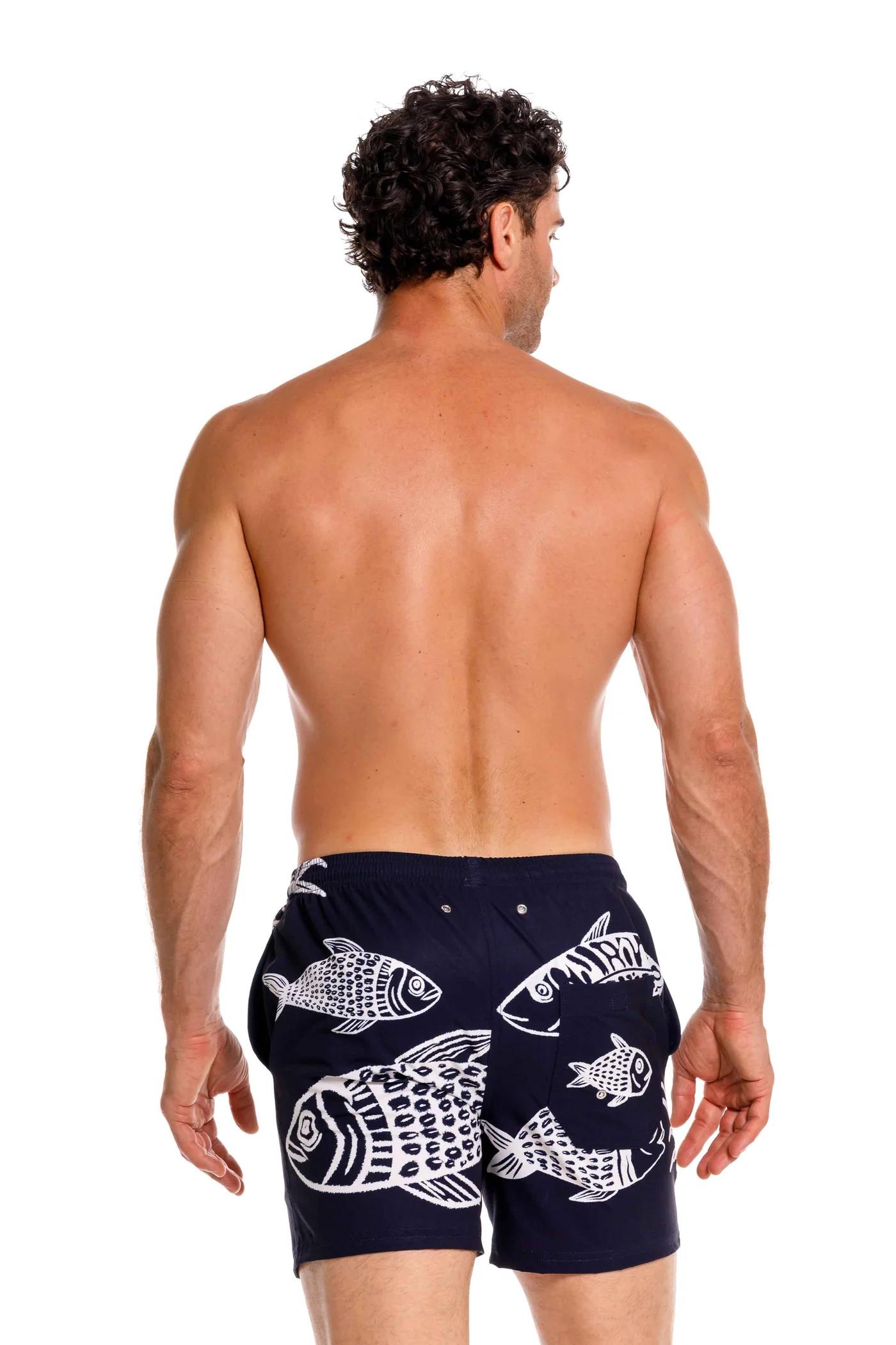 Pantaloneta Fisherman Dark Blue – foto 7